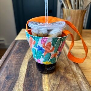 Handmade drink carrier